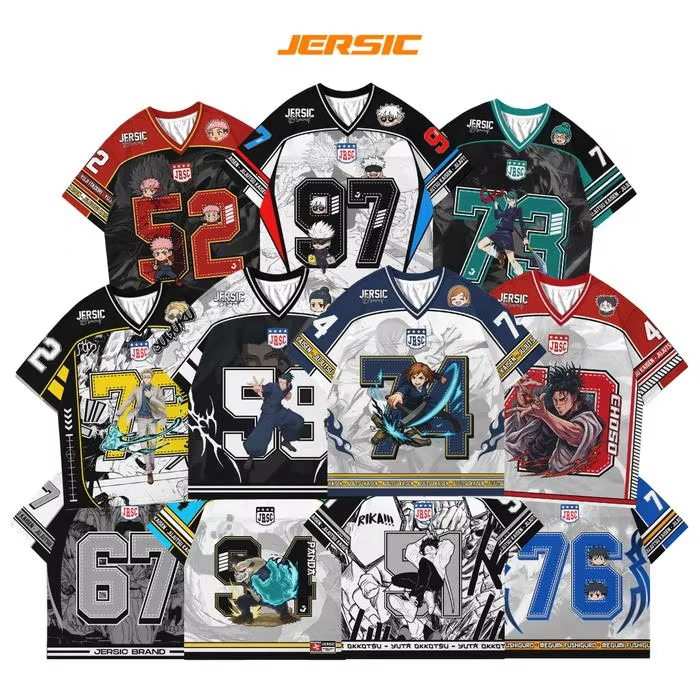 Baseball Cap Structured - Jujutsu Kaisen Anime Series Number Jersey