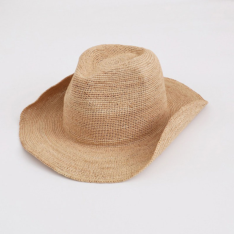 Natural Raffia Straw Hat For W - Cowboy Hat Straw 리뷰 및 가격