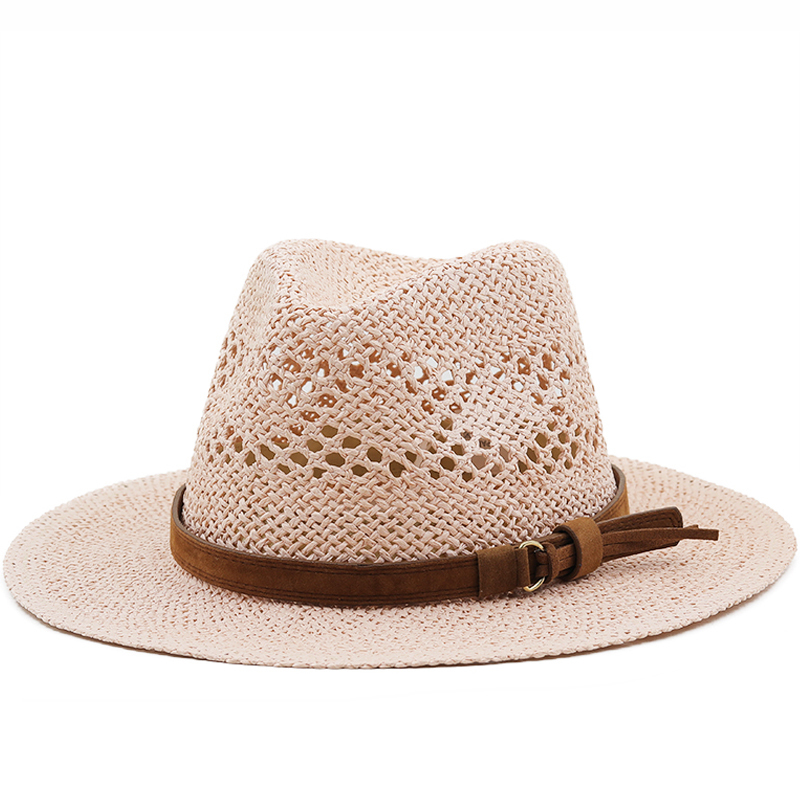 Hollow Men Raffia straw hat St - Cowboy Hat Straw 리뷰 및 가격