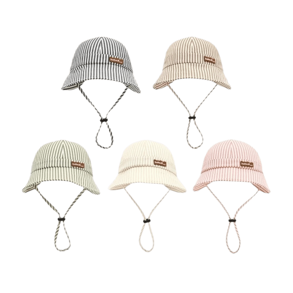 New Striped Baby Bucket Hat Ad - Sun Hat Wide Brim 리뷰 및 가격