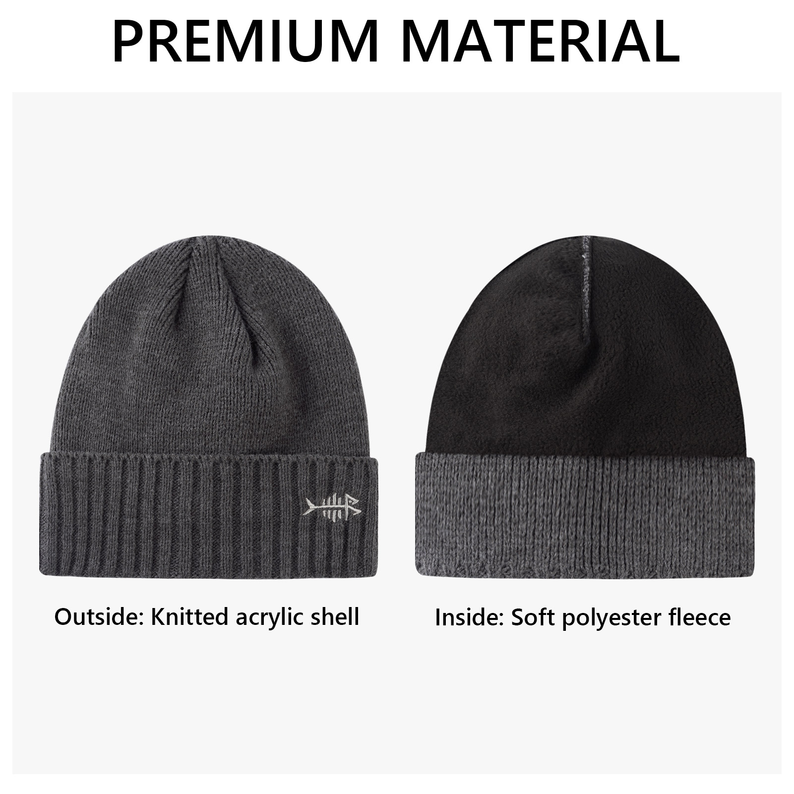 BASSDASH Winter Beanie Hats wi - Beanie Cuffed Knit 리뷰 및 가격