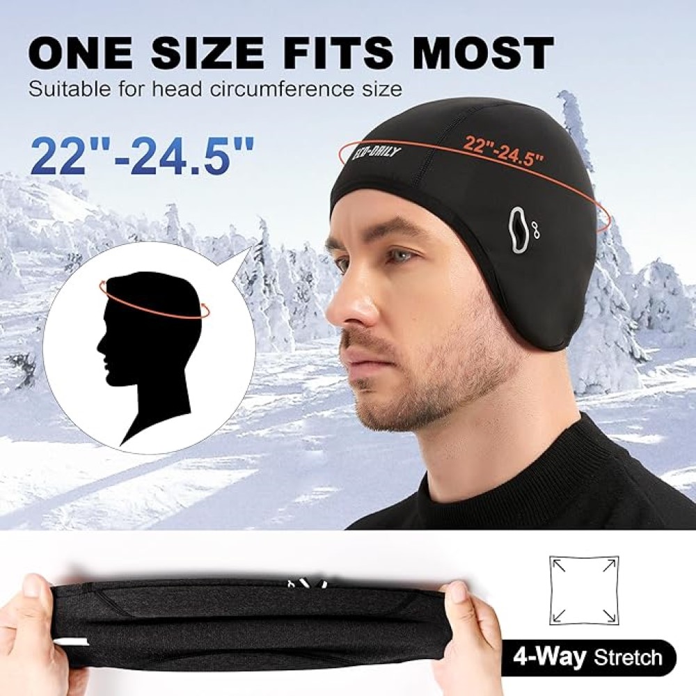 Winter Skull Cap Helmet Liner, - Skull Cap Helmet Liner 리뷰 및 가격
