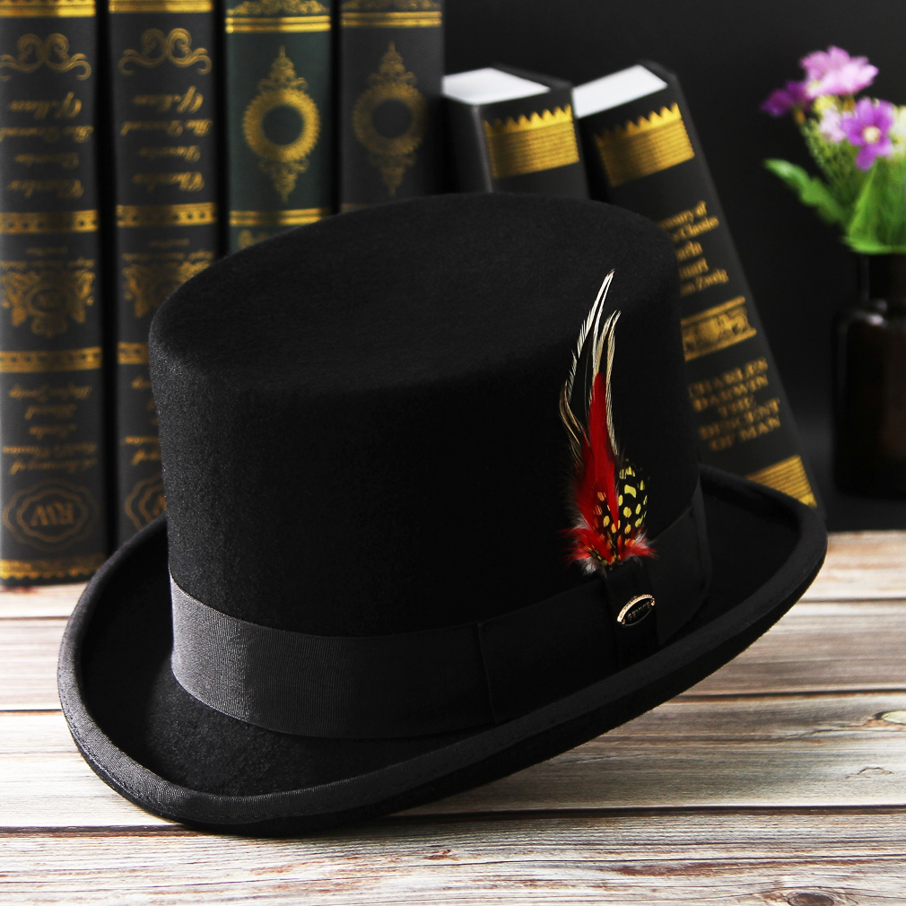 New Men Hat 100% Wool Fedora H - Fedora Hat Wool 리뷰 및 가격