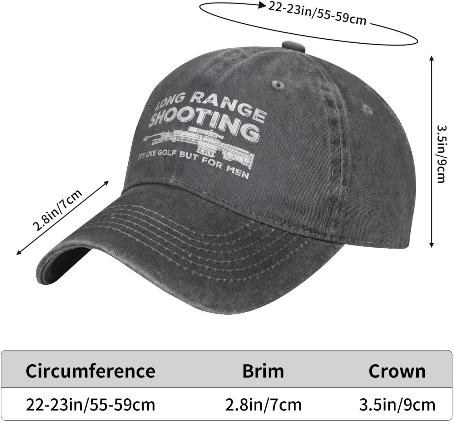 Funny Hat Long Ranges Shooting - Golf Cap Dad 리뷰 및 가격