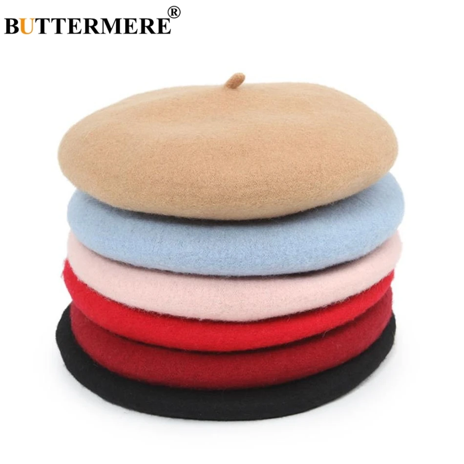 Navy Children Wool Beret Girl  - Beret French Wool 리뷰 및 가격