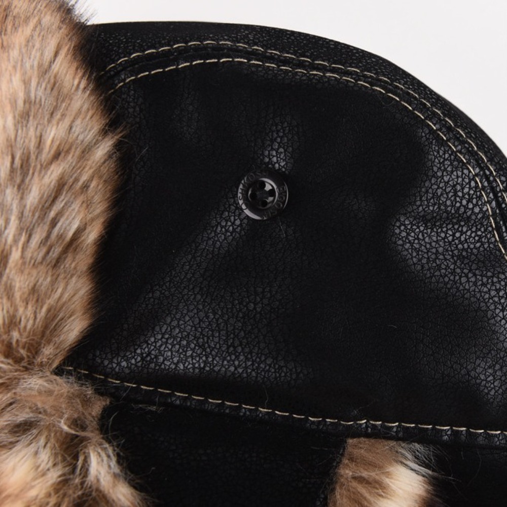 New Leather Winter Trapper Hat - Trapper Hat Ear Flap 리뷰 및 가격