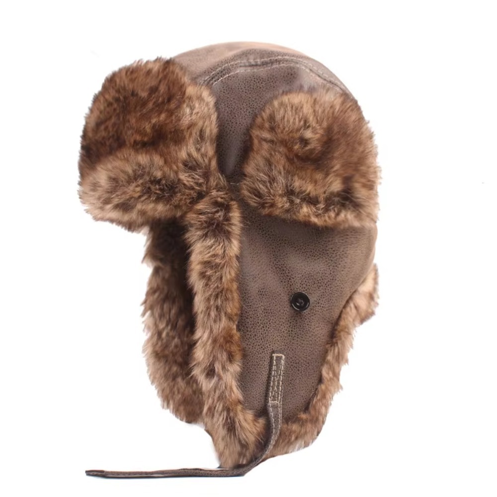 New Leather Winter Trapper Hat - Trapper Hat Ear Flap 리뷰 및 가격