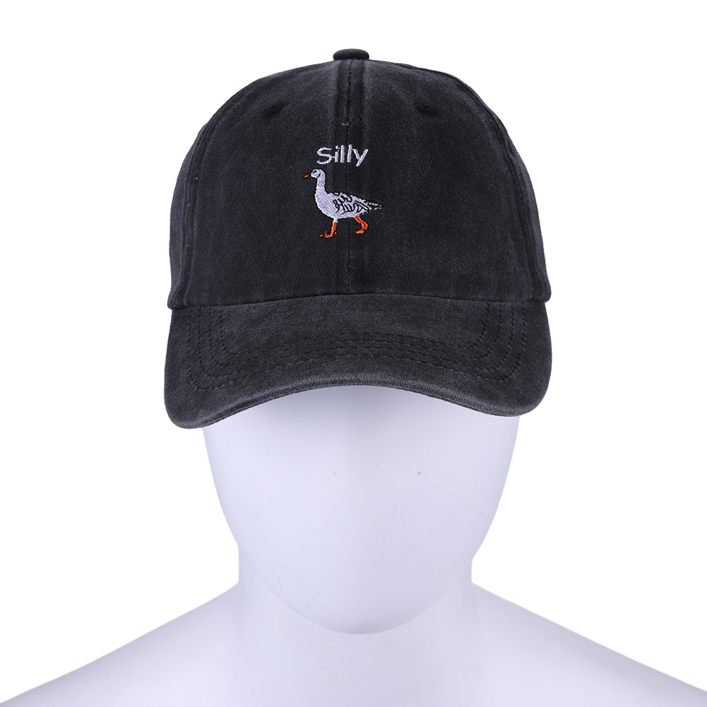 Funny Embroidered Silly Goose  - Dad Hat Cotton 리뷰 및 가격