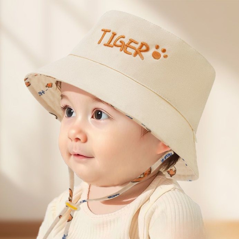 Letter Embroidered Baby Bucket - Bucket Hat Cotton 리뷰 및 가격