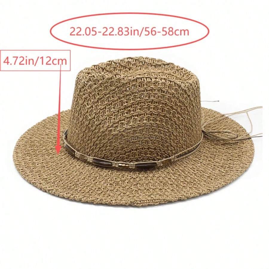 Wide Brim Straw Hat For Women  - Sun Hat Wide Brim 리뷰 및 가격