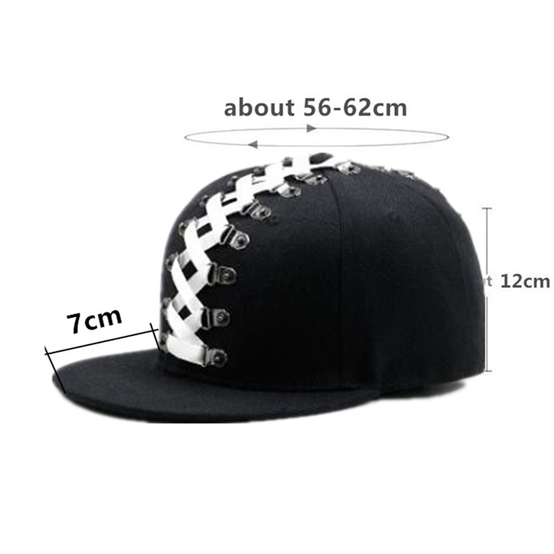 XdanqinX Novelty Punk Style Hi - Snapback Hat Flat 리뷰 및 가격