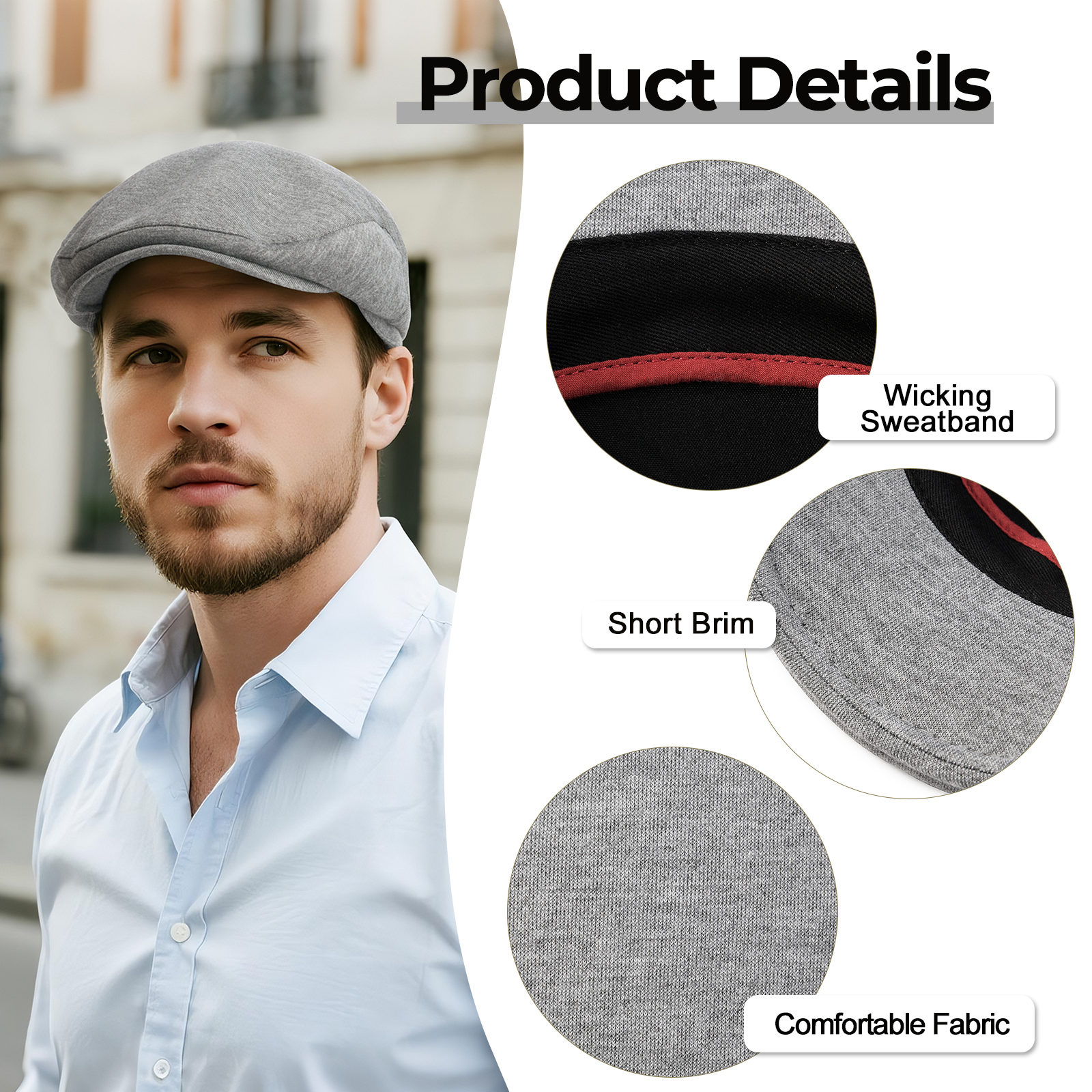 JGAGOUL Classic Newsboy Cap fo - Newsboy Cap Ivy 리뷰 및 가격