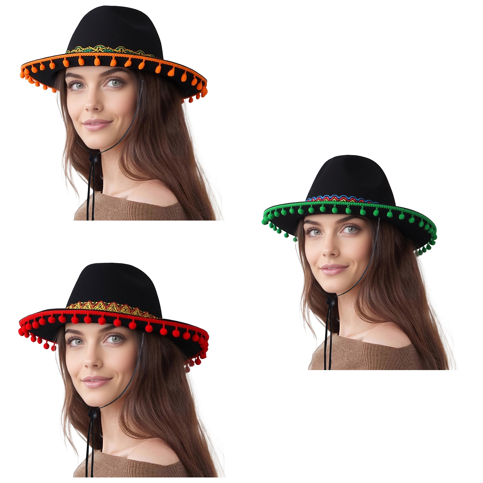 Carnival Party Mexican Hat Wid - Sun Hat Wide Brim 리뷰 및 가격