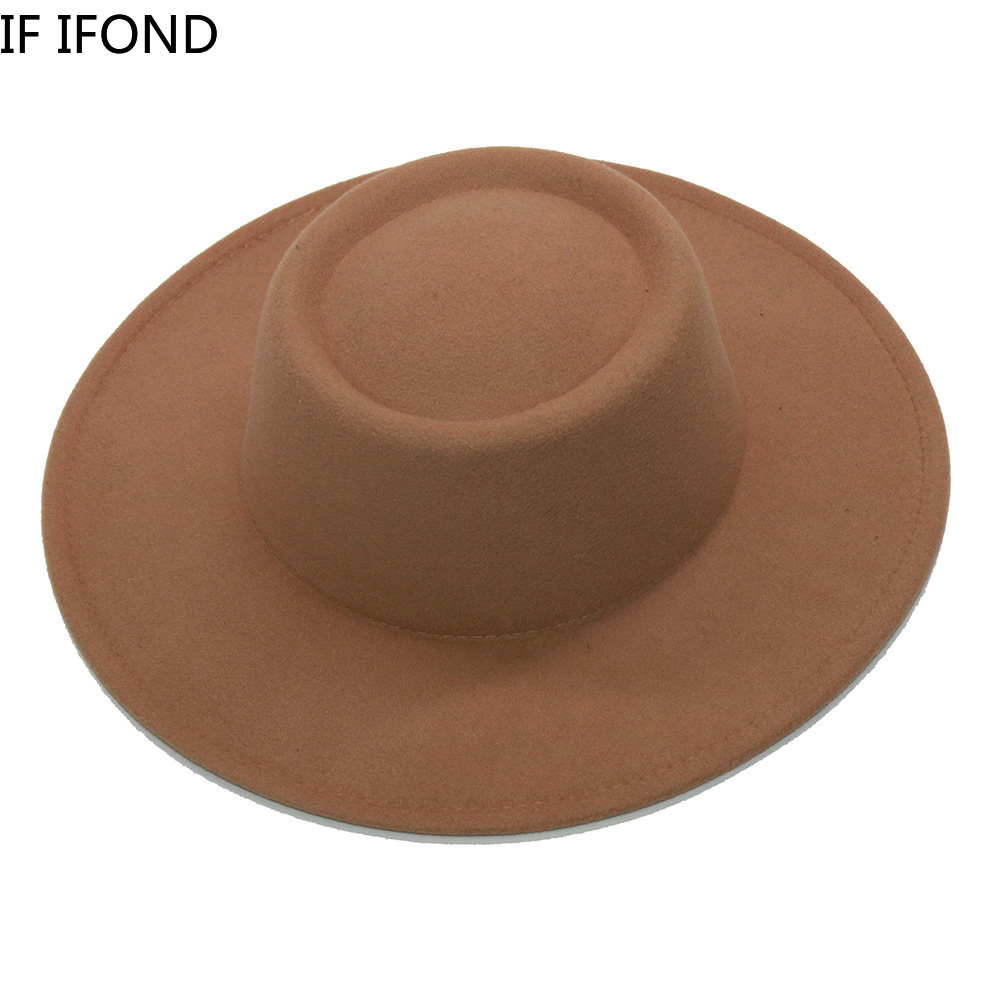 Fedora Hats Men Women 8.5CM Wi - Fedora Hat Wool 리뷰 및 가격