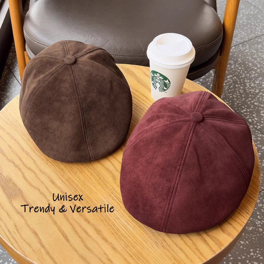 Vintage Suede Newsboy Cap Men  - Newsboy Cap Ivy 리뷰 및 가격