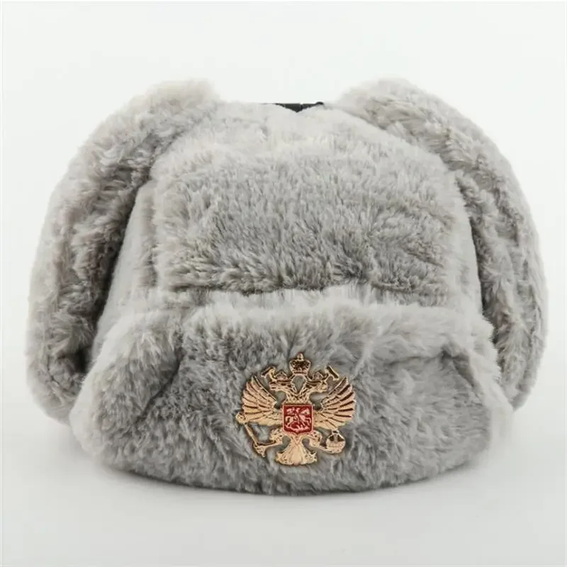 Soviet Badge Ushanka Men&Women - Trapper Hat Ear Flap 리뷰 및 가격