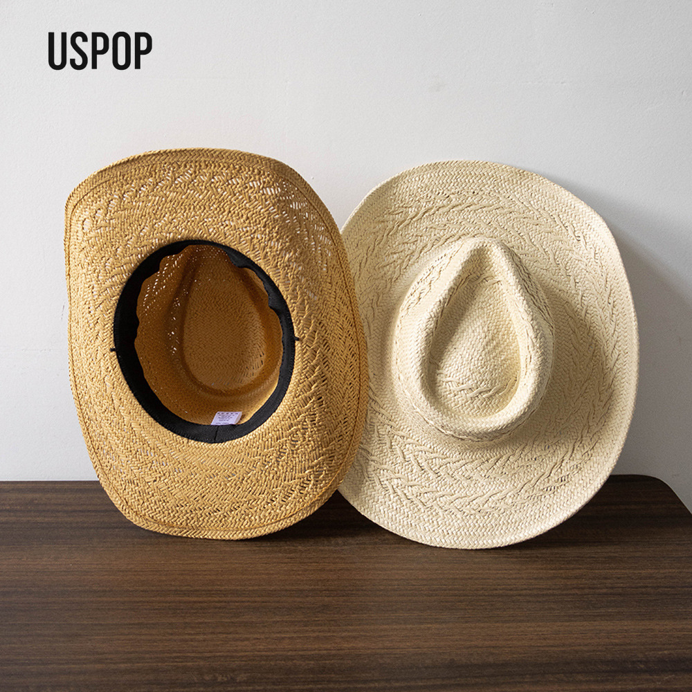 USPOP Women Summer Straw Cowbo - Cowboy Hat Straw 리뷰 및 가격