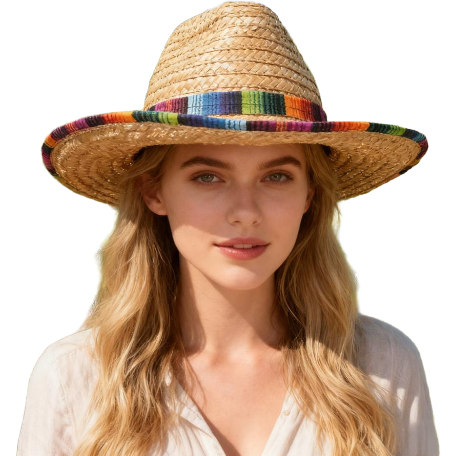 Mexican Straw Hat Carnival Wid - Sun Hat Wide Brim 리뷰 및 가격