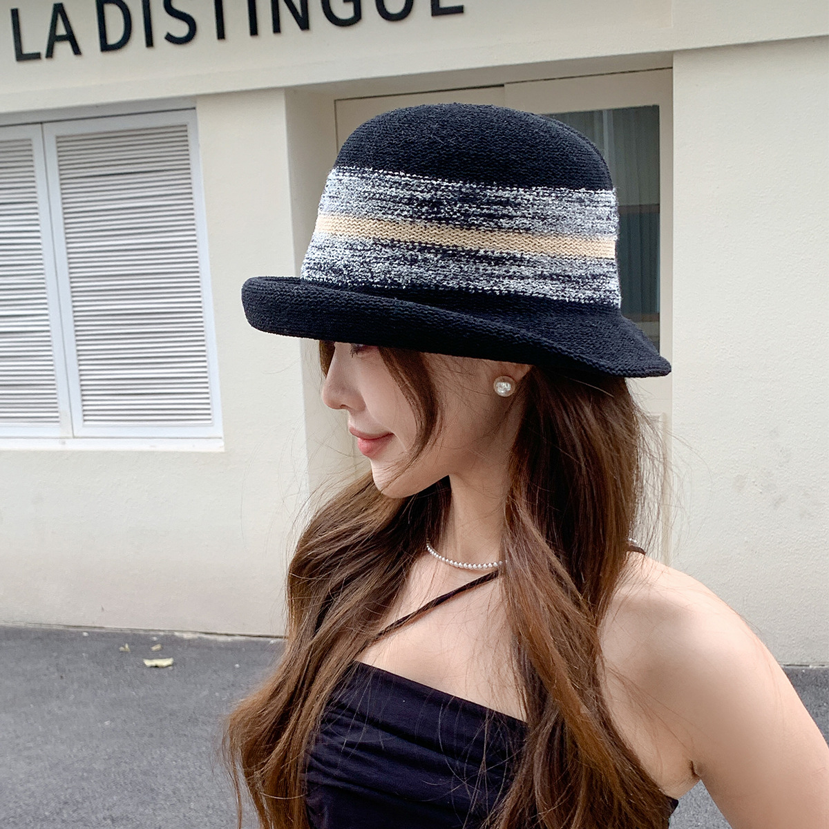 Straw  Fedora Hat  Bowler hat  - Fedora Hat Wool 리뷰 및 가격