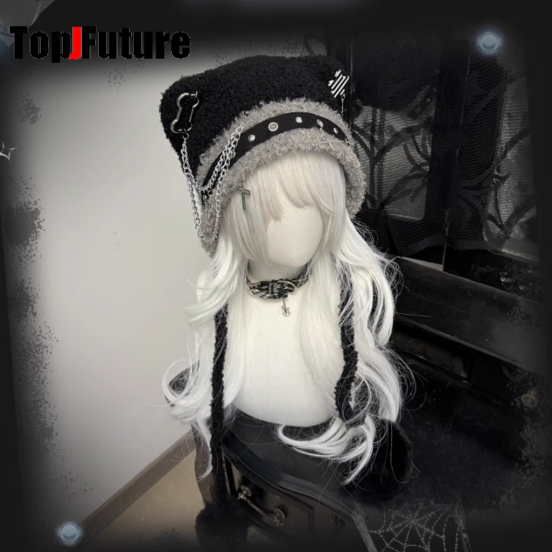 Women Japanese Harajuku Y2K Gi - Winter Trapper Hat 리뷰 및 가격