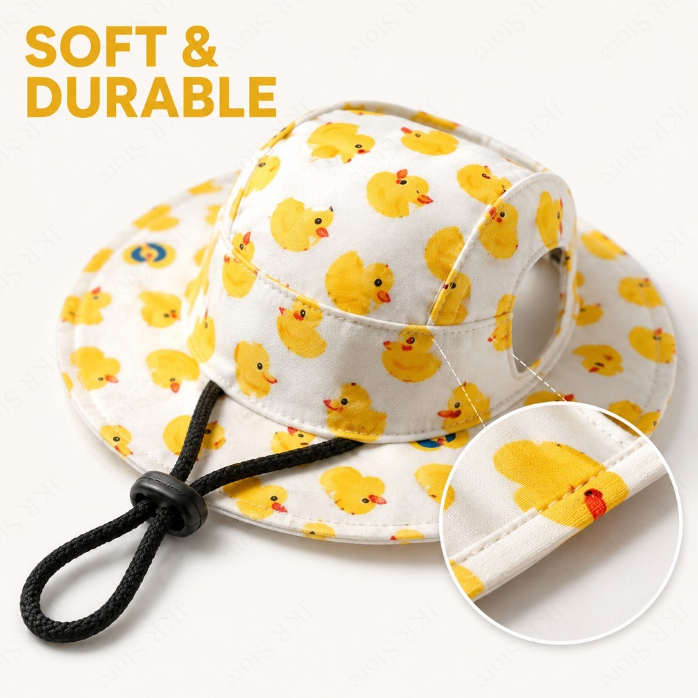 Adjustable Dog Hat Cute Print  - Running Cap Lightweight 리뷰 및 가격