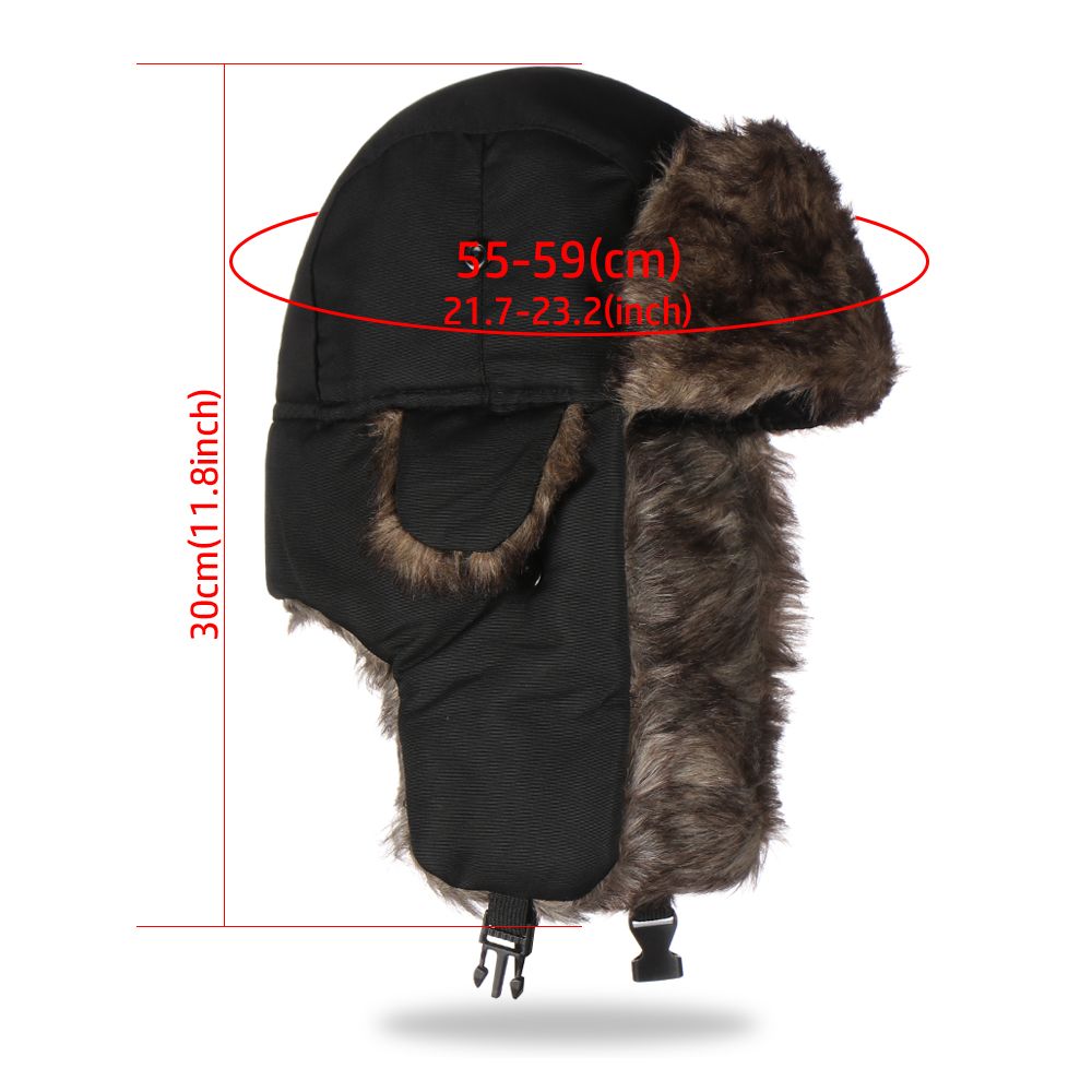Warm Earflap Trapper Ski Hat W - Trapper Hat Ear Flap 리뷰 및 가격