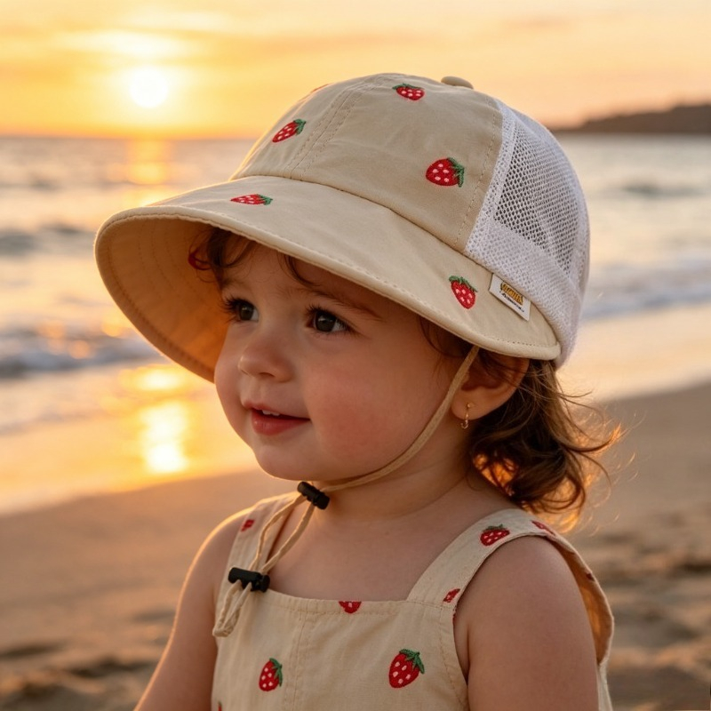 Baby Kids Summer Sun Hat 48-50 - Bucket Hat Cotton 리뷰 및 가격