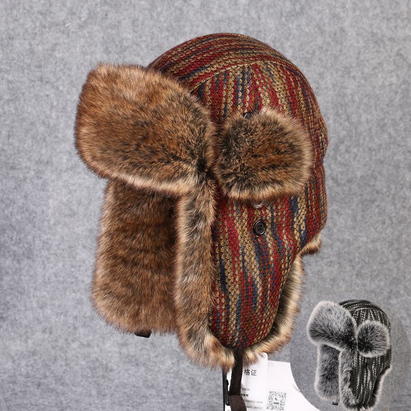 B-8433 Man Bomber Hat Rex Rabb - Trapper Hat Ear Flap 리뷰 및 가격