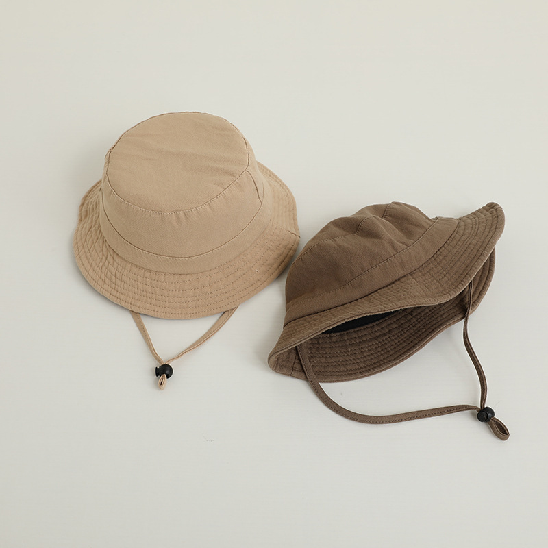 Solid Color Kids Bucket Hat Fa - Bucket Hat Cotton 리뷰 및 가격