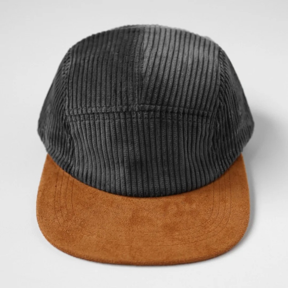 Versatile Retro Flat Brim Base - Corduroy Cap 5 Panel 리뷰 및 가격