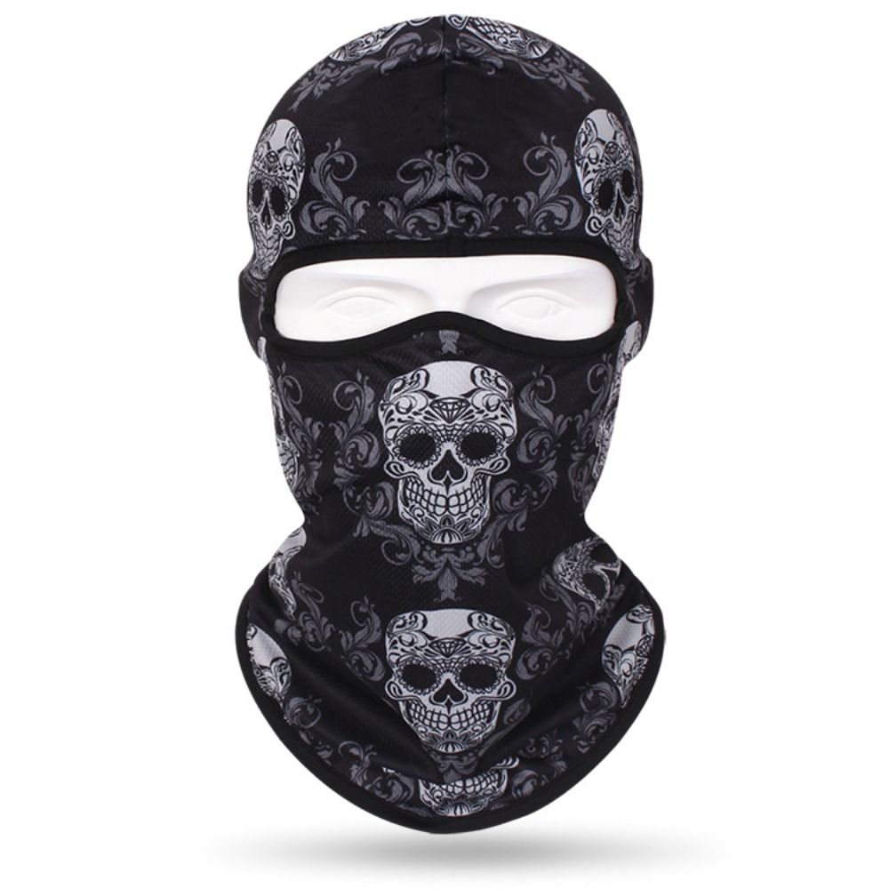 Helmet Liner Skull Print Wind  - Skull Cap Helmet Liner 리뷰 및 가격