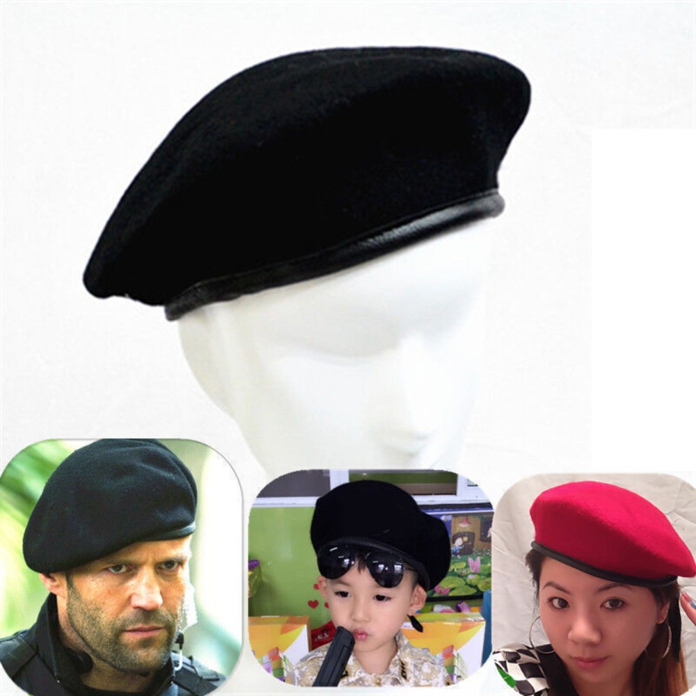 New Unisex Uniform Cap Men Wom - Beret French Wool 리뷰 및 가격